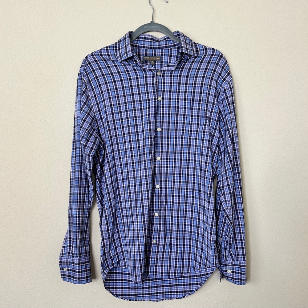 Peter Miller southern comfort performance long sleeve button up size Small
